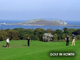 Golf in Howth, Dublin, Ireland